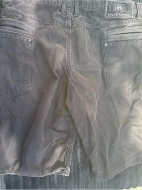 Rock & Republic Men's Dark Gray Chino Pants